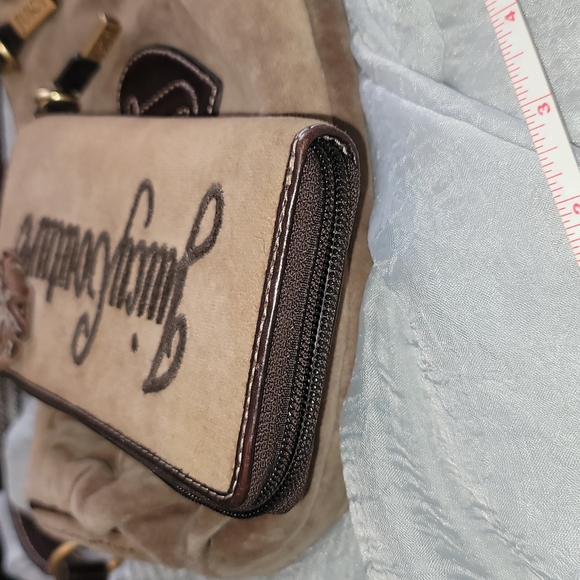 💥NWOT 💥VTG JUICY COUTURE MATCHING BAG AND LARGE WALLET - Picture 5 of 16